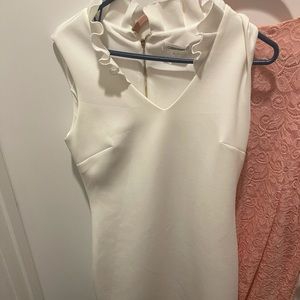 Calvin Klein white dress